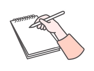 ボールペン・メモ帳初めての現場であればきちんとメモをとり仕事を覚えていきましょう。スマホでメモは基本NGです。