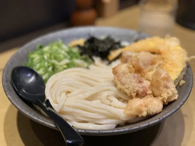 讃岐うどん香川と言えば讃岐うどん！ニューレオマワールド内にも讃岐うどんが楽しめるレストランがあります。コシのあるうどんと出汁の風味を堪能してください。